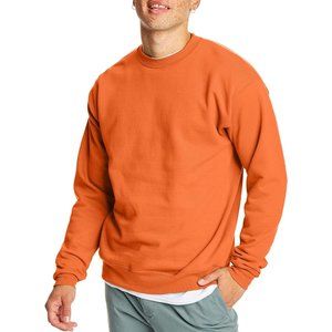 Men’s EcoSmart Fleece Sweatshirt Orange